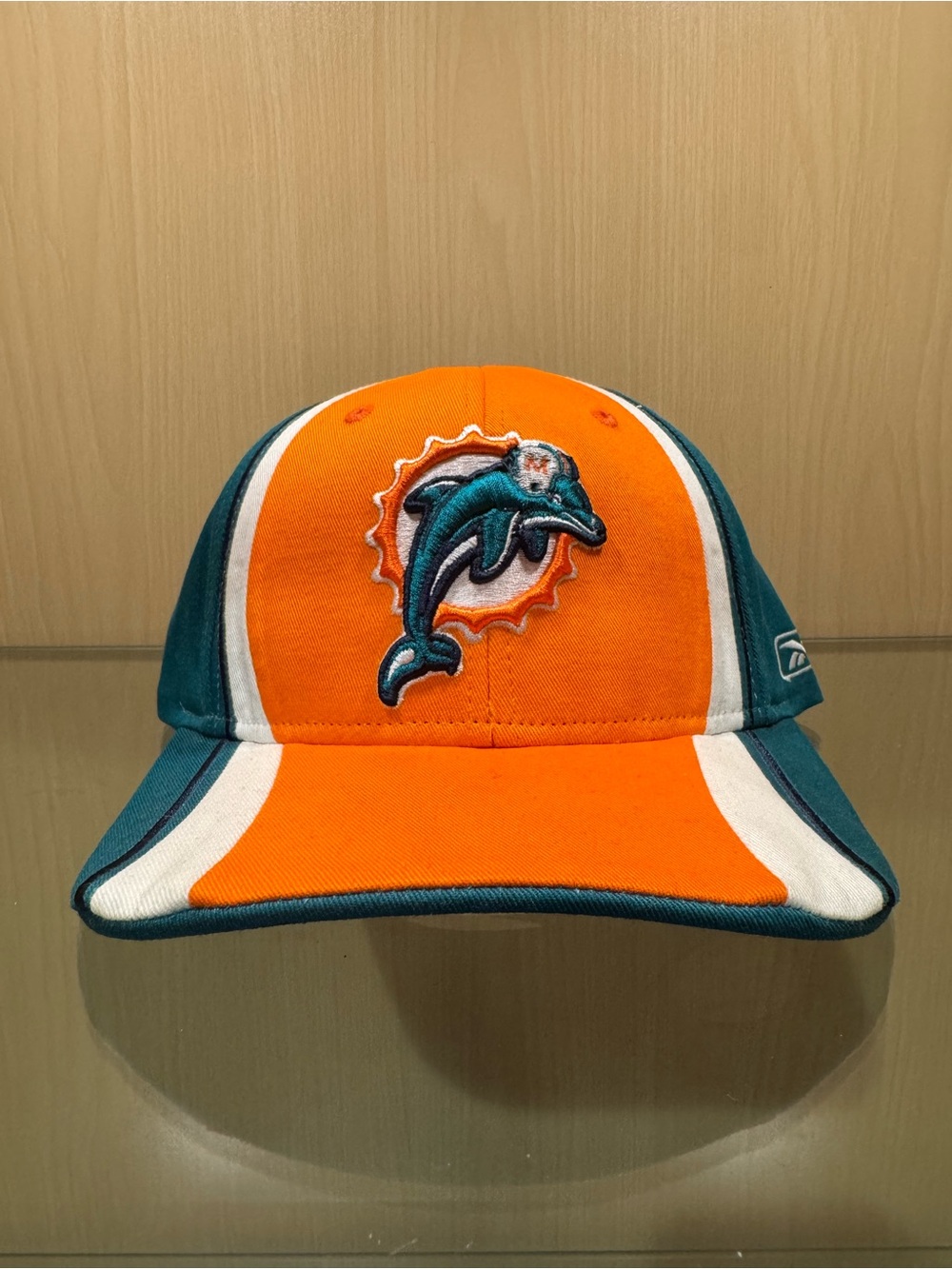 Vintage Reebok Miami Dolphins Strapback Hat nfl football